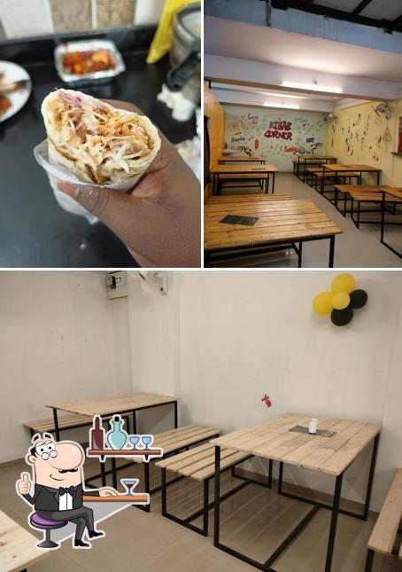 Kebab Corner is distinguished by interior and food