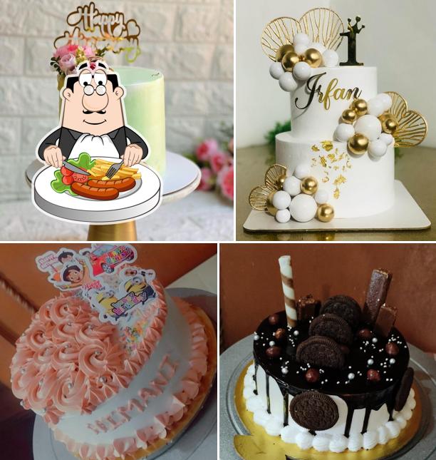Food at Dashmesh cake studio