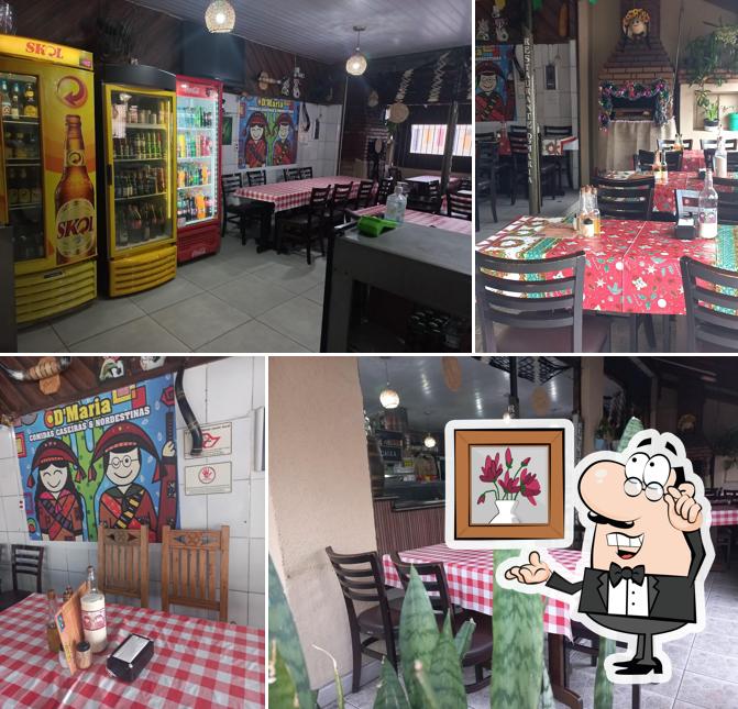 Veja imagens do interior do Restaurante D'Maria Comidas Caseiras e Nordestinas