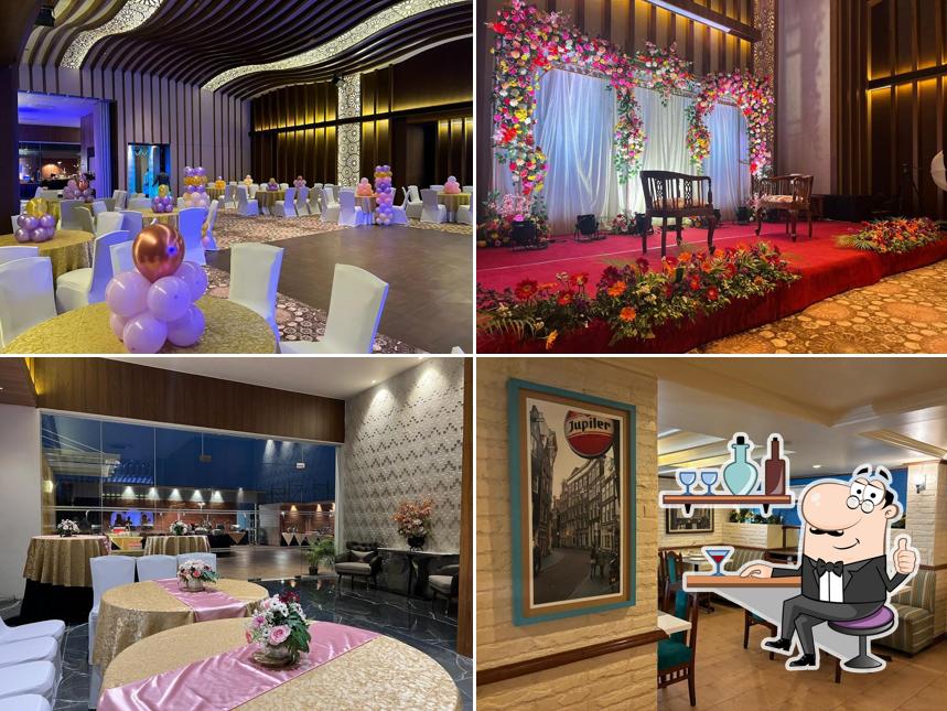 The interior of Hotel Shree Panchratna