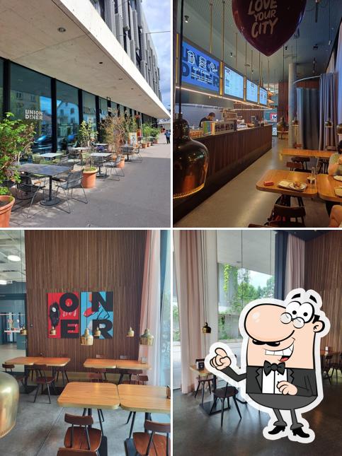 Gli interni di Union Diner Gundeldingen