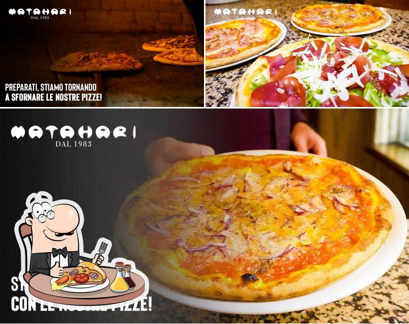 Ordina una pizza a Mata Hari Pizzeria, Ristorante, Bistrot, Steak House, Wine Bar, Birreria