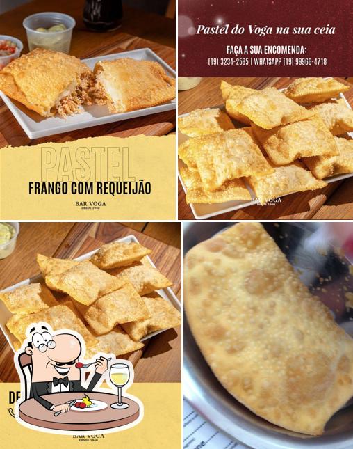 Comida em Bar Voga
