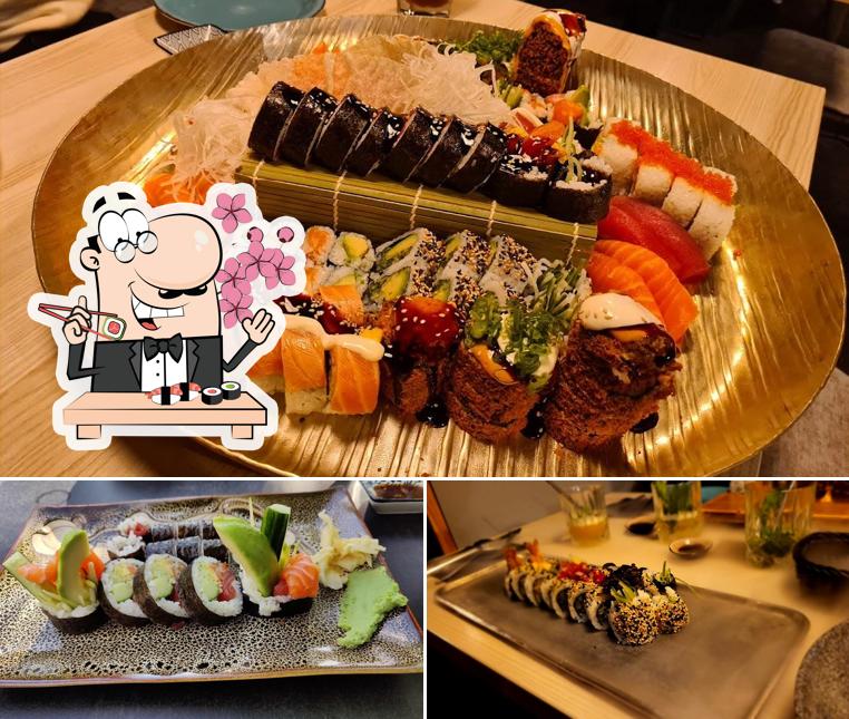 Les sushi sont disponibles à Koza Landau