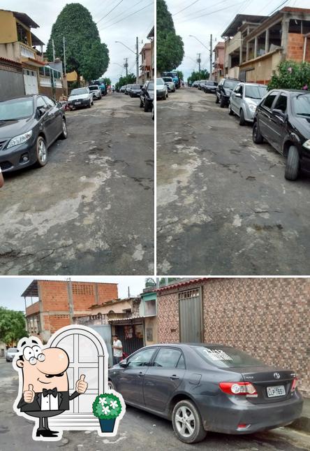O exterior do Peixaria do Anízio