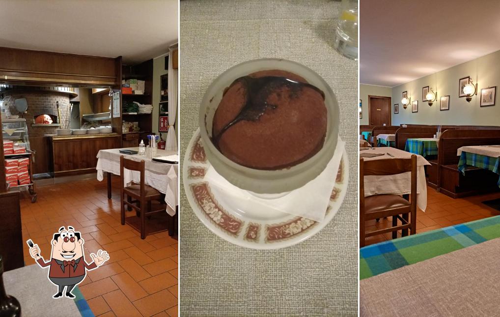 Mousse al cioccolato al Pizzeria Piazza