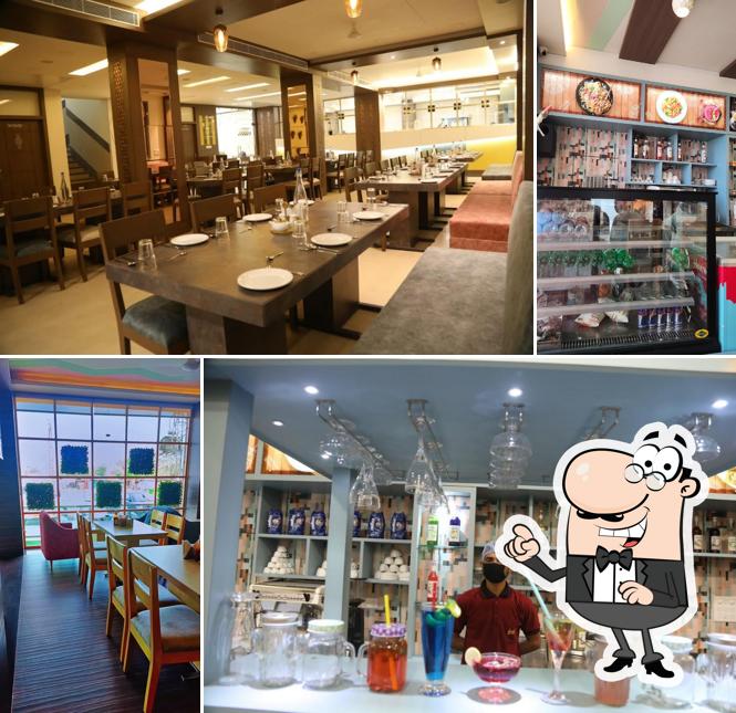 The interior of Shree Ram Restaurant & Cafe