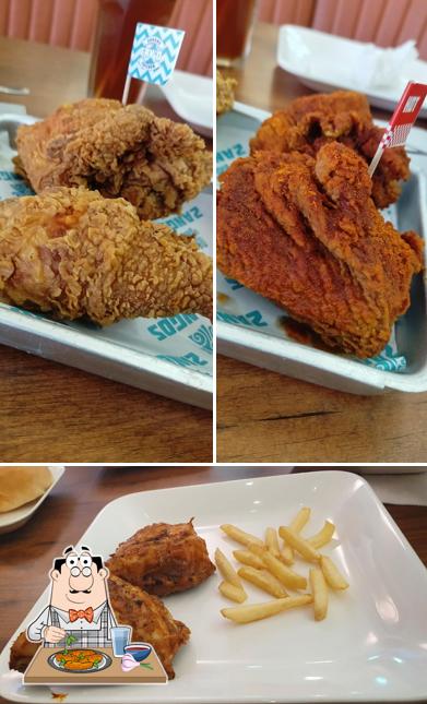 Chicken wings at Zangos Hot Chicken Kottayam