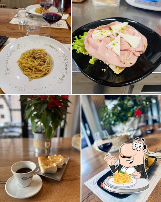 Spaghetti alla carbonara al Paciòch Cafè
