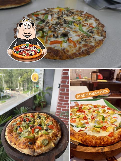 Try out pizza at Beans and Crust
