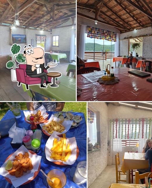 O interior do Rancho do Paizinho Bar e Restaurante
