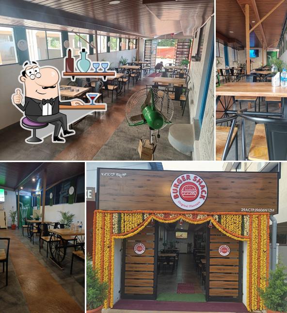 Check out how Burger Shack looks inside