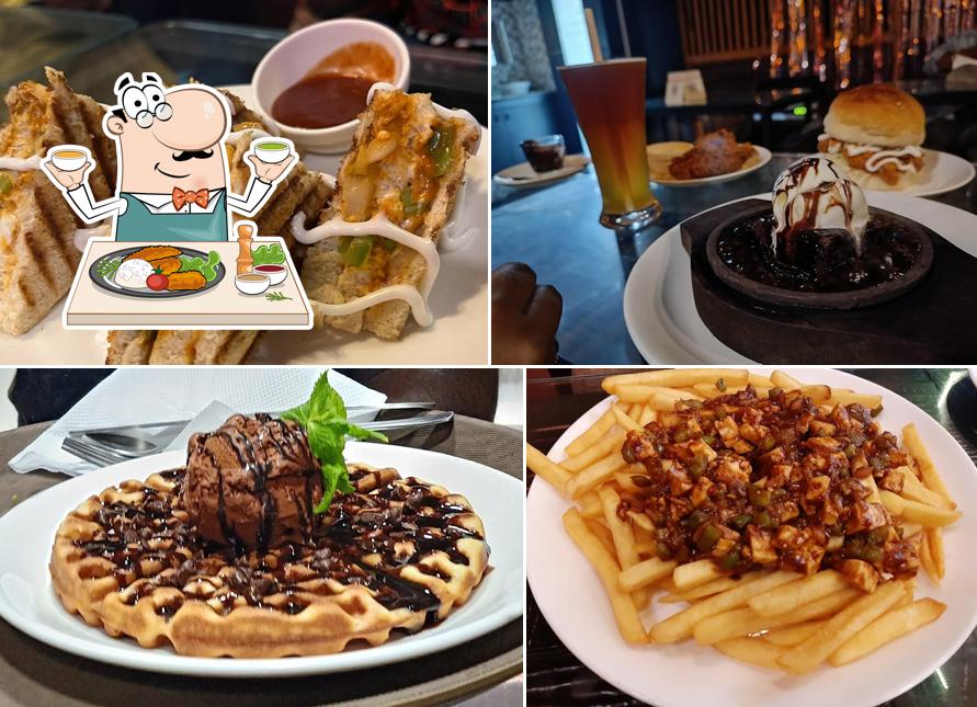 Food at Jumpin Beans Cafe & Restaurant