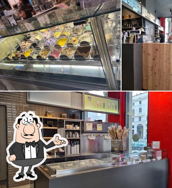 Siediti a un tavolo di Gelateria Lapecoranera