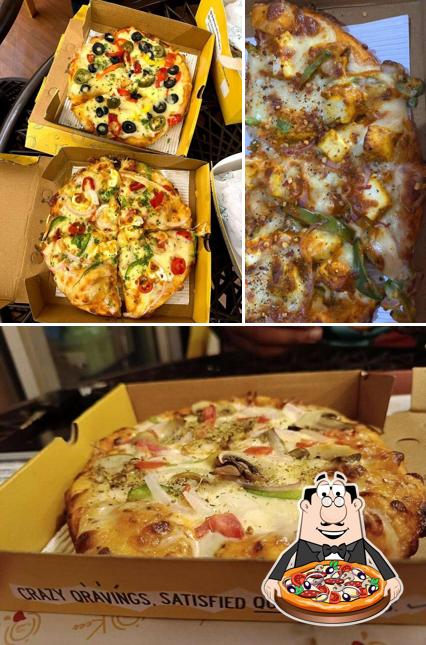 Order different kinds of pizza