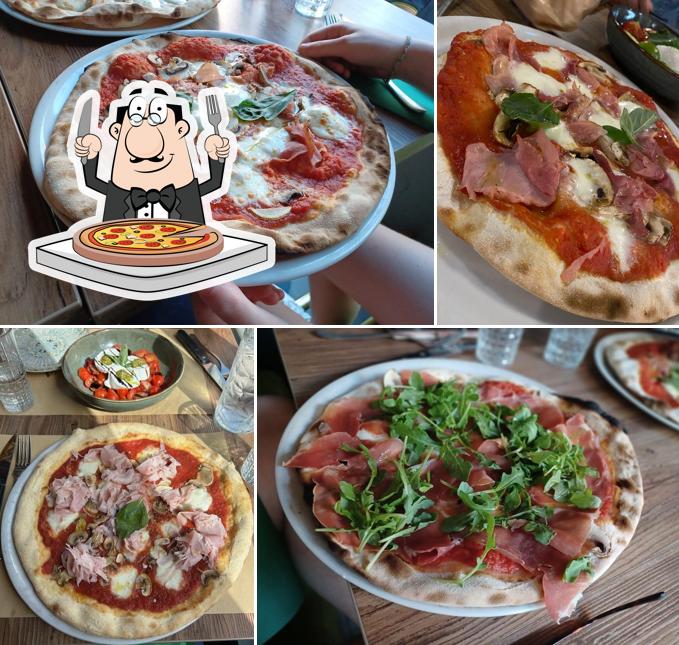 Commandez de nombreux types de pizzas