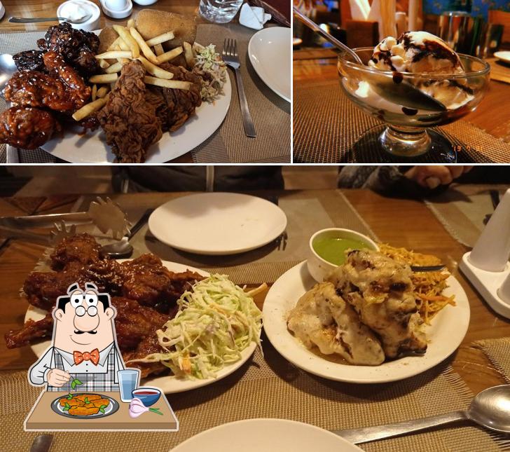 Chicken wings at Neev's Restaurant