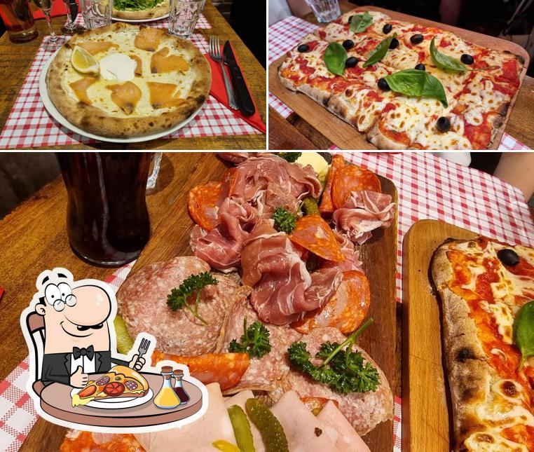 Prenez de nombreux genres de pizzas