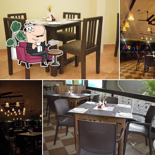 Check out how LEDA BPS Garden Restaurant looks inside
