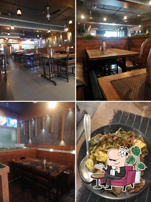 Take a seat at one of the tables at Star Restaurant