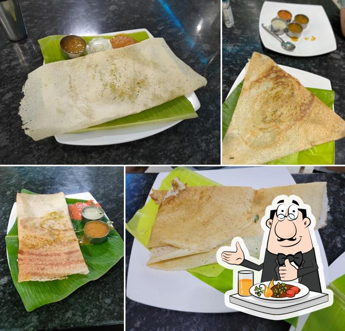 Masala dosa at Arudra Veg Restaurant