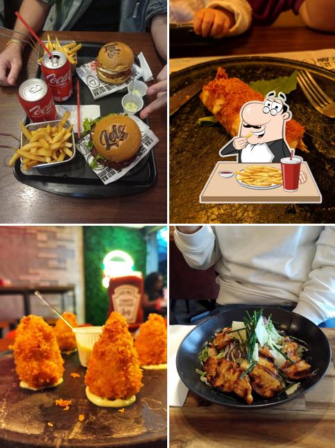 Batata frita em LETS BURGUER