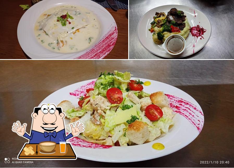 Clam chowder at Celine's Kitchen