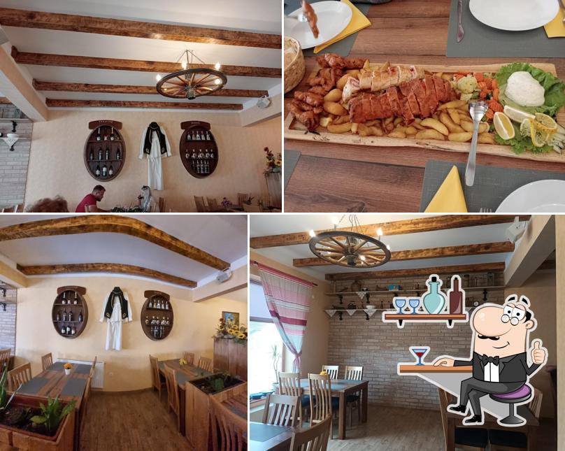 Siediti a un tavolo di The Bricks restaurant