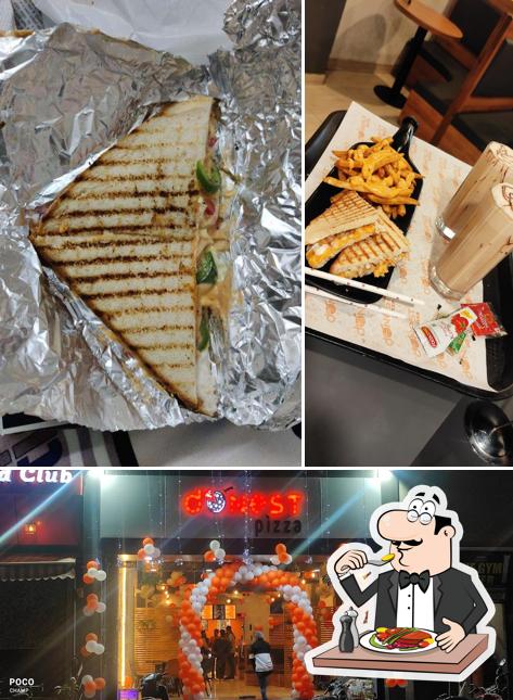 Food at DONEST PIZZA