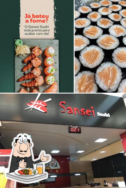 Comida em Sansei Sushi