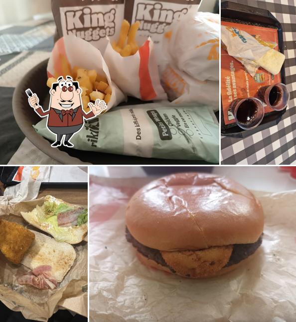 Nourriture à Burger King