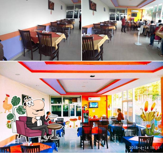 The interior of Pepper N Salt