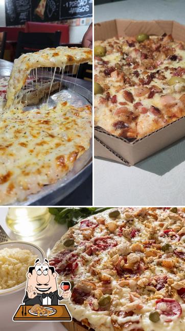 No DEMAIS PIZZARIA, você pode provar pizza