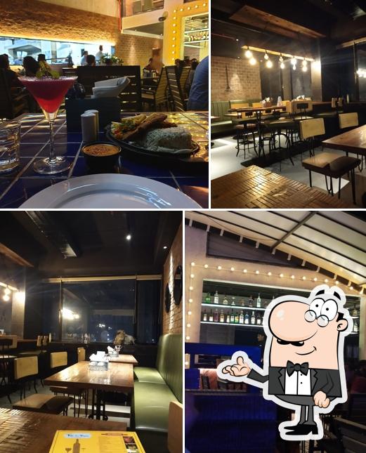 The interior of Top in Town Kitchen and Bar