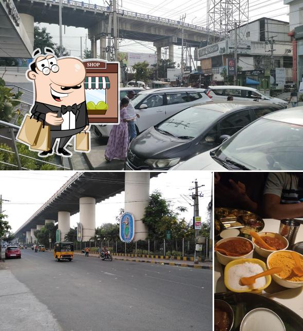 Enjoy the view outside Sitara Coffee House
