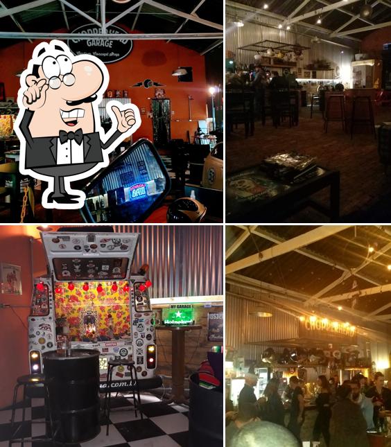 Veja imagens do interior do Chopperhead Garage Rock Bar