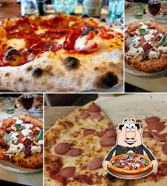 Ordina tra le molte varianti di pizza