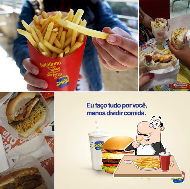 Batata frita em Digão Lanches - Ubá