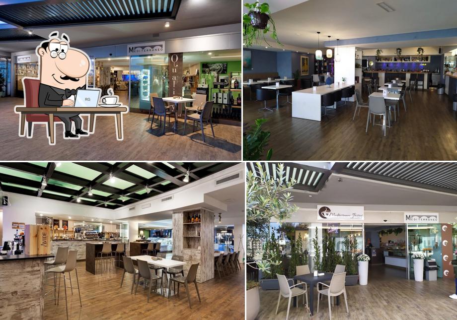 Gli interni di Mediterraneo Bistrot Ragusa