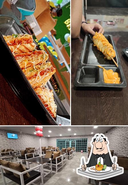 Among different things one can find food and interior at House Of Cafe