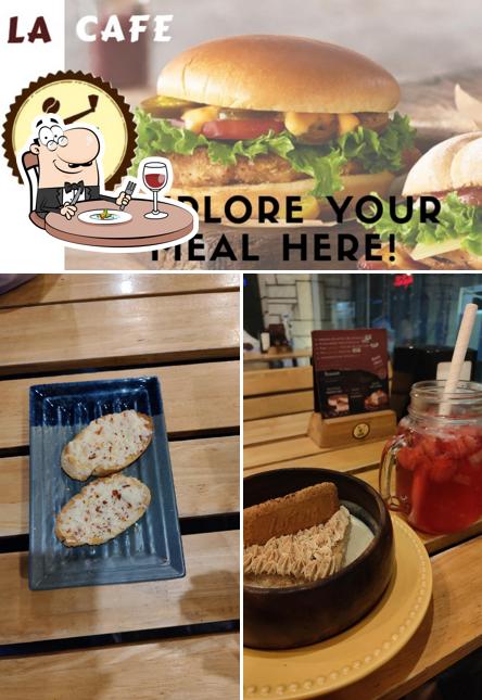 Food at La Cafe
