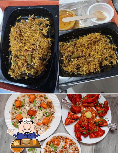 Food at Biryani Mahal