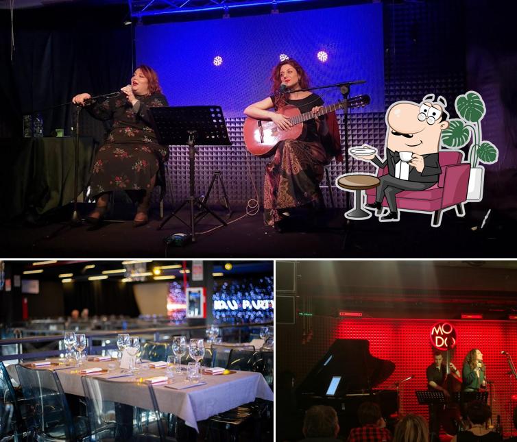 Dai un'occhiata agli interni di Modo Club & Restaurant