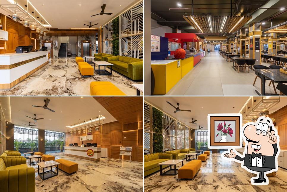 The interior of Hotel Highway King Bagru