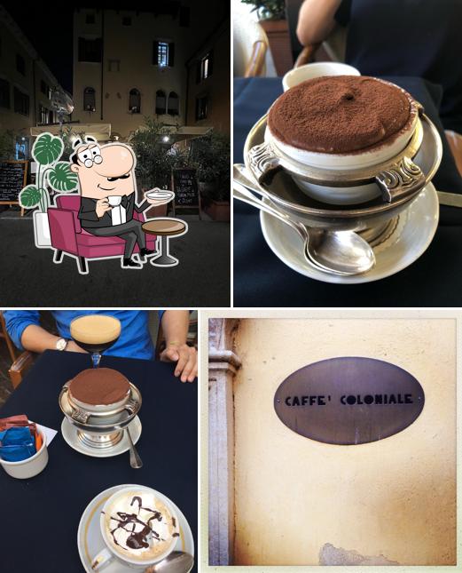 Dai un'occhiata agli interni di Caffè Coloniale