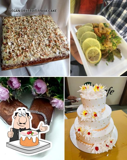 Carrot cake at Mr. Drycakewala ( Guilt-Free Delicacies)