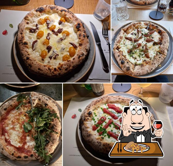 A La Filiale, puoi ordinare una bella pizza