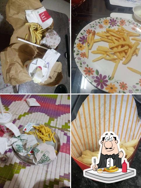 At McDonald's you can order fries