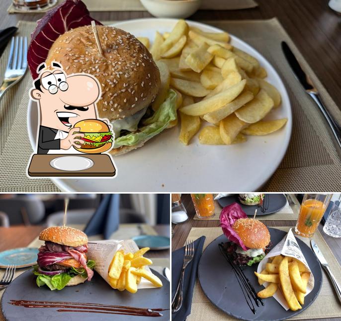 Prenditi un hamburger a Restaurant Acasa & Bar Zürich Oerlikon