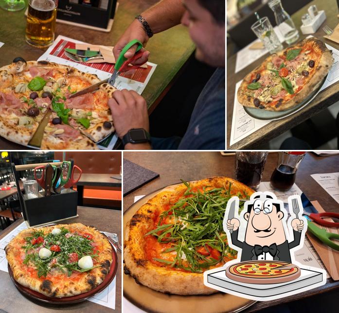 Essayez différents types de pizzas